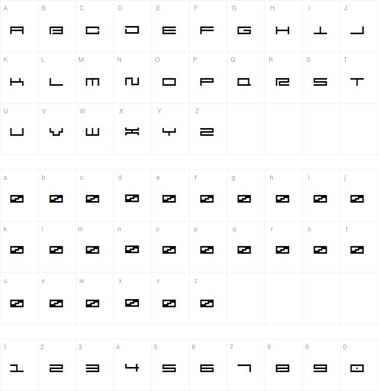 squarepusher字体