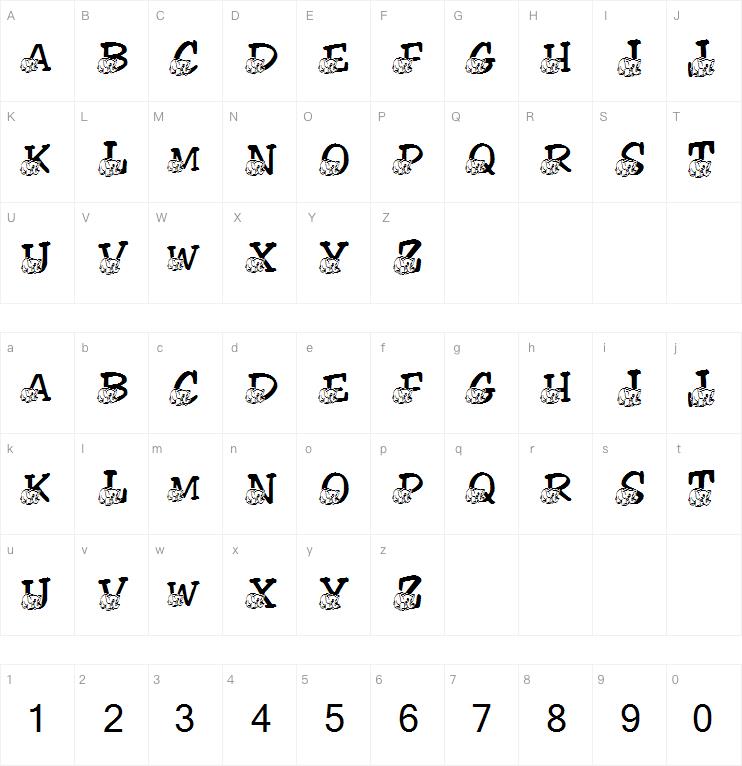 LMS Friendly Elephant字体