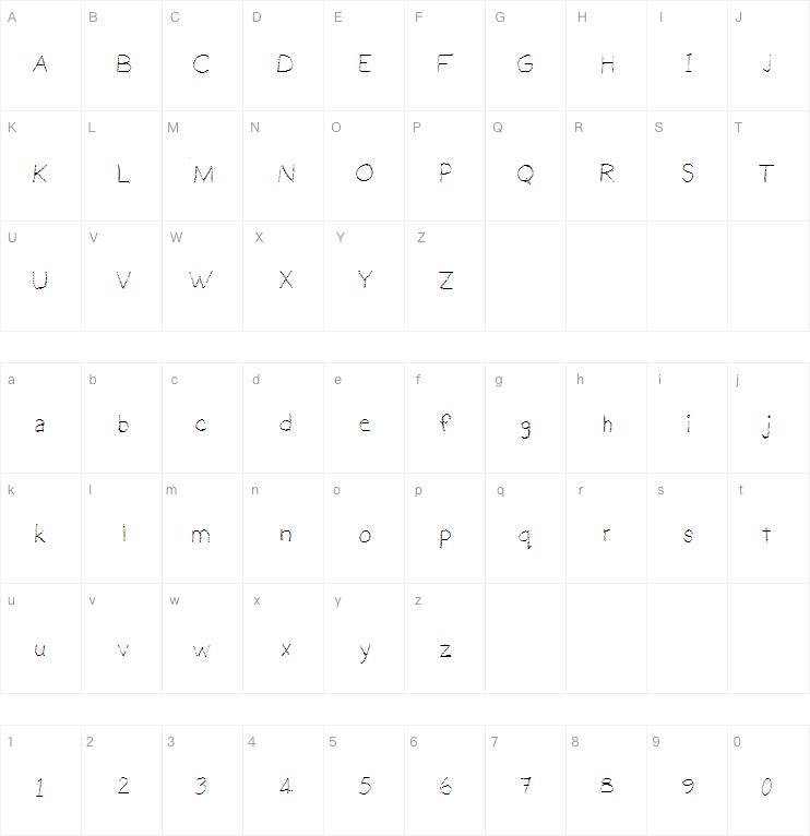 Gennaro_Palmieri_HP_Pencil字体