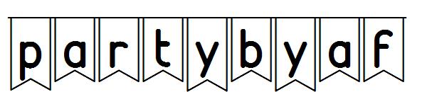 partybyaf字体