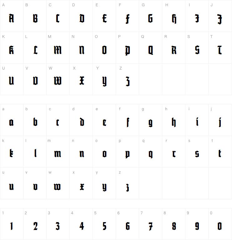 Potsdam字体