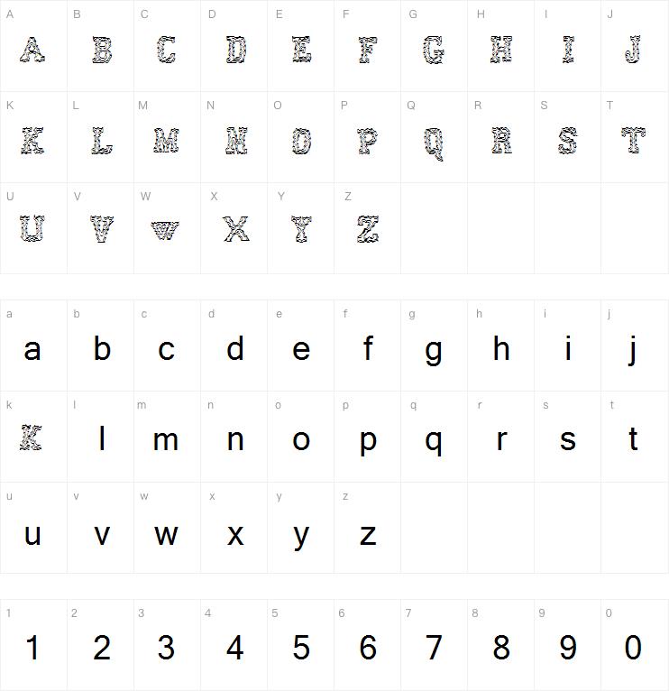 Chiseled Round字体