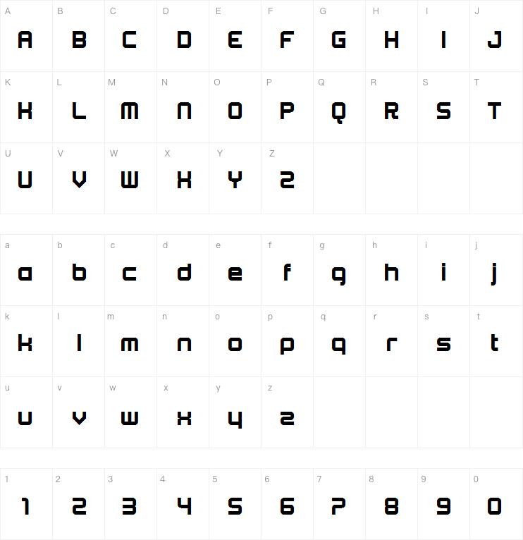 Beta字体