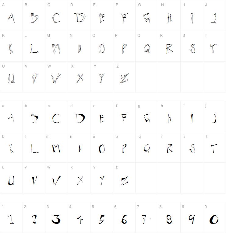 obsidian chunks字体