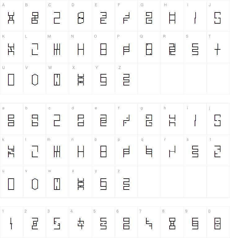 Headlong字体