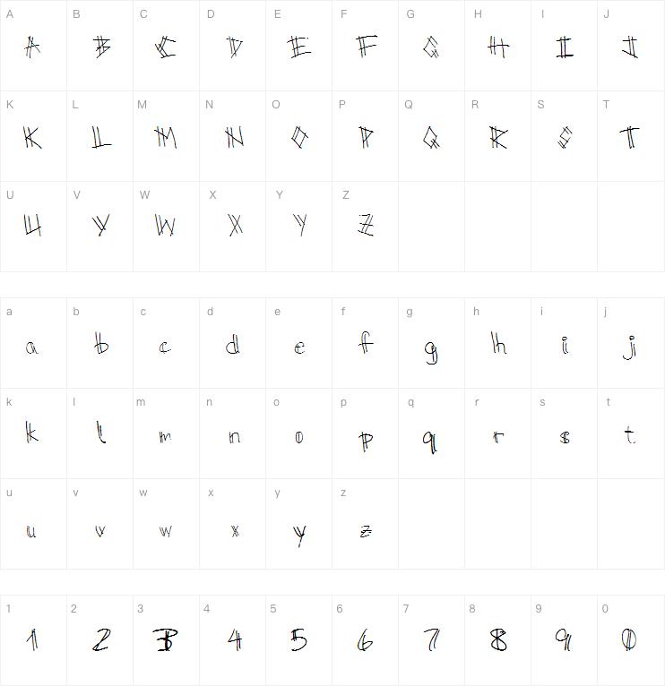 Sctatch字体