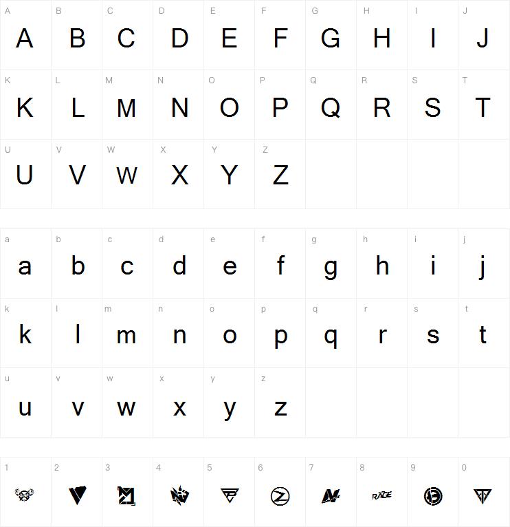 Rlfs V3字体