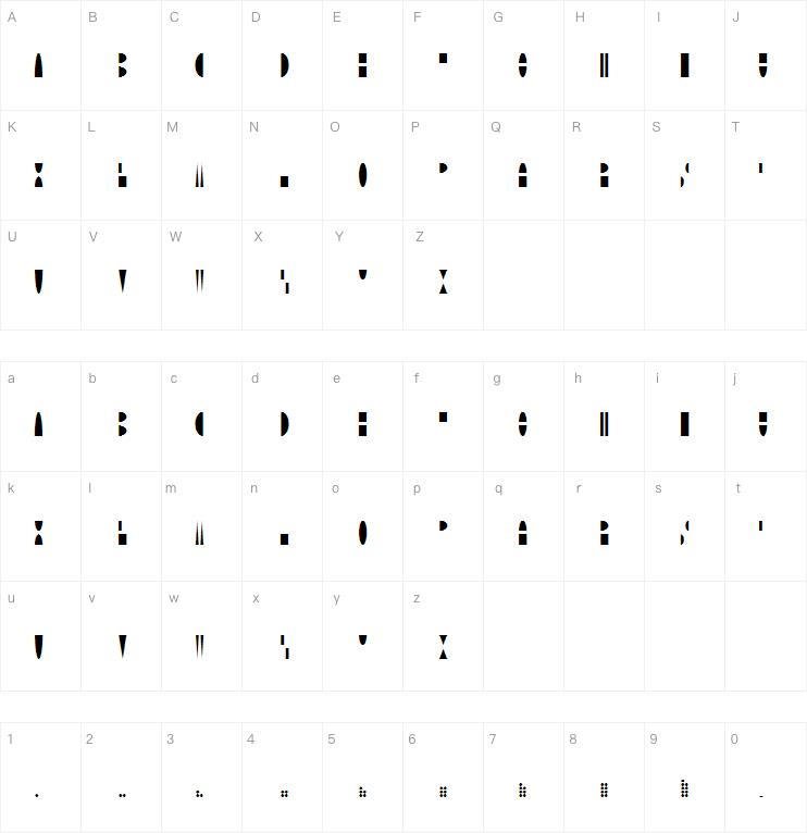 Moonblock字体
