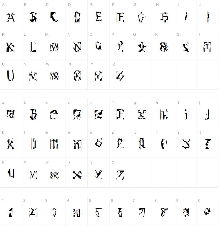 Modern Runes字体