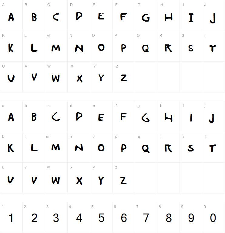 Durchgeknallt字体