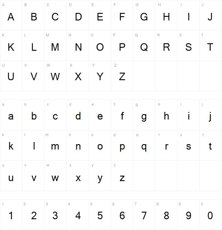 Ben Sen字体