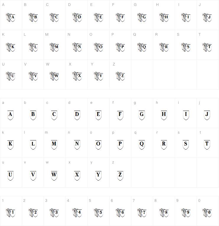 LMS Family Shield字体