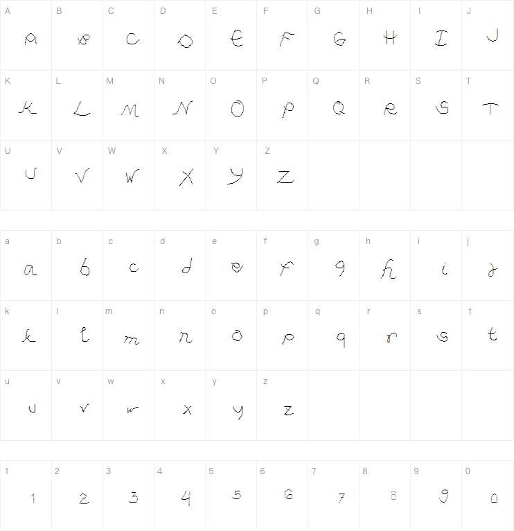 freestyle handwriting字体