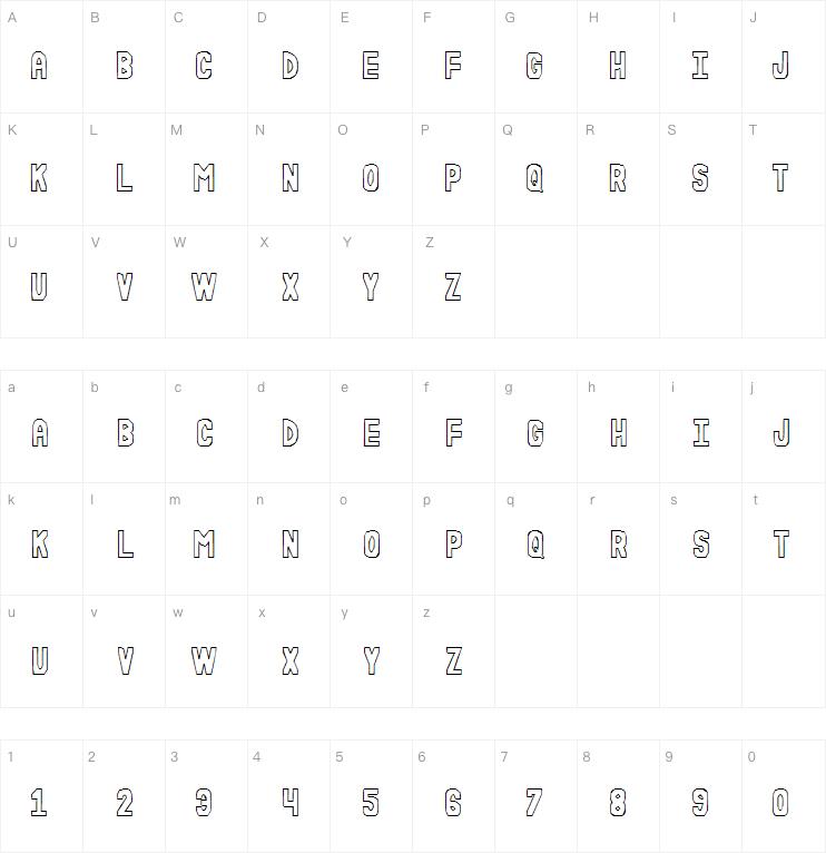 Rudasteria St字体