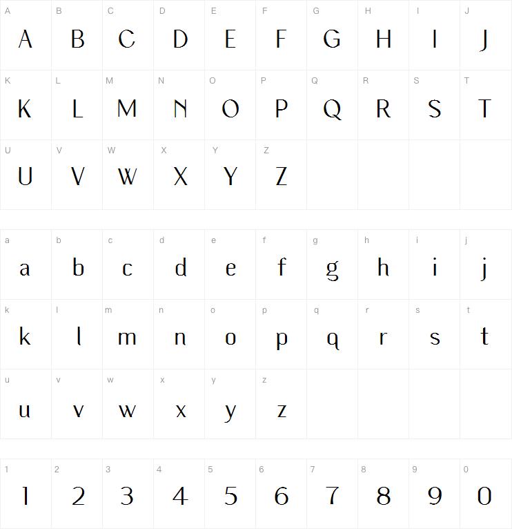 Wilma Mankiller modern字体