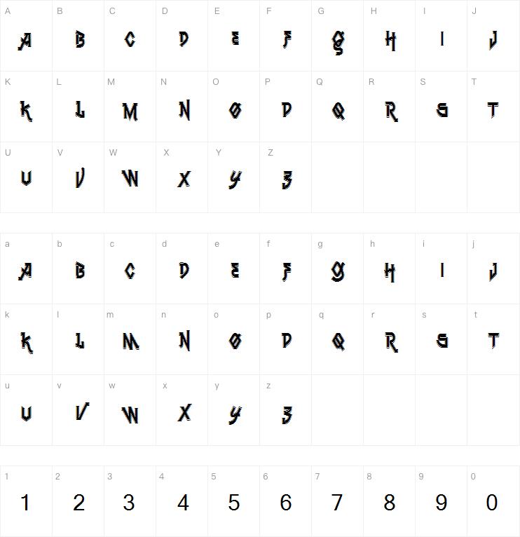 Vtks Rockino V2字体