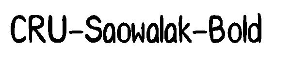 CRU-Saowalak-Bold