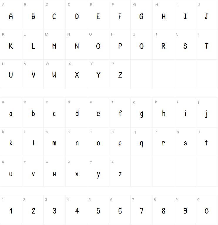 CRU-Saowalak-Bold字体