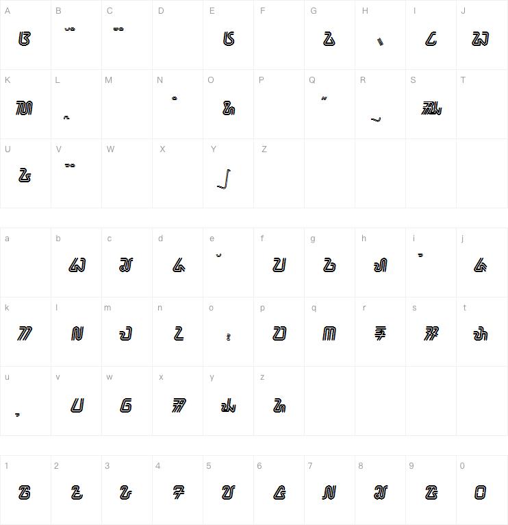 bahana - aksara sunda字体