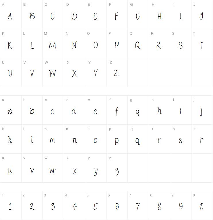 PorcelainPaperPie字体