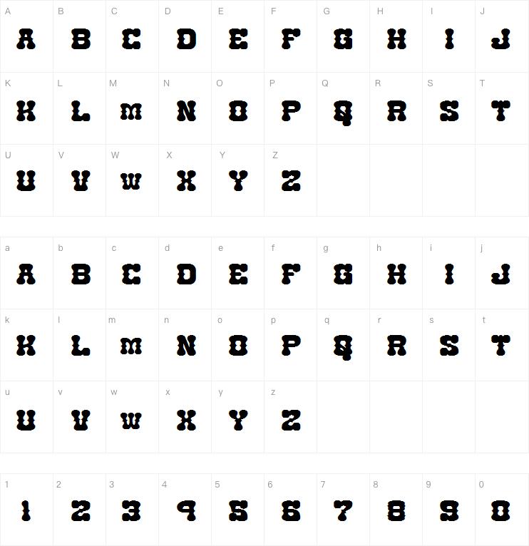 Nantoka Western字体