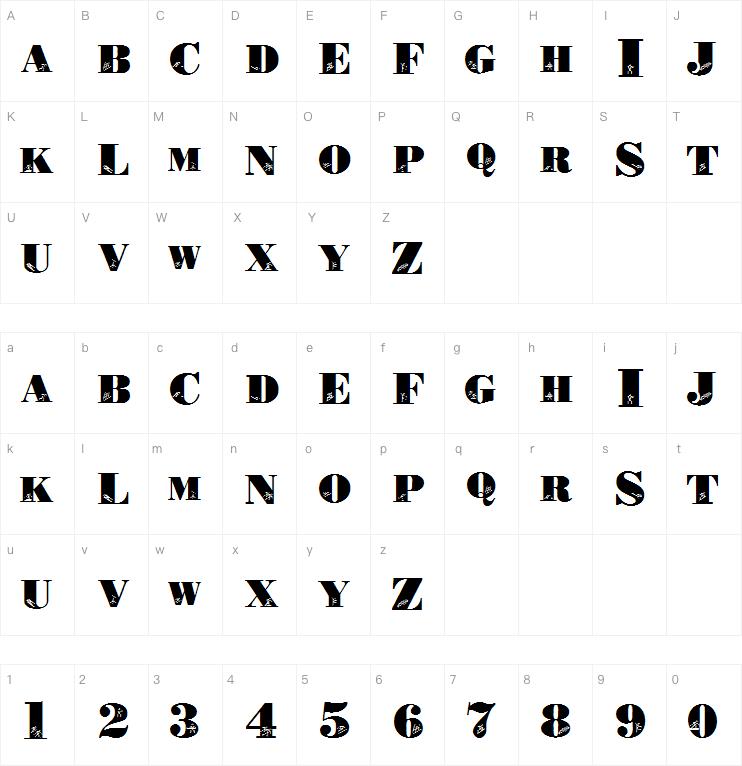 LMS Olympic Icons字体