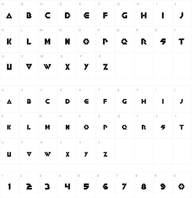 Renegade字体
