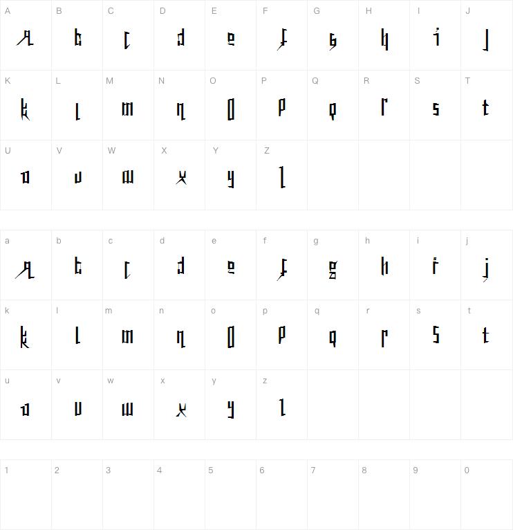 Peacetiqua字体