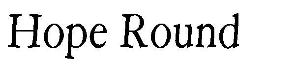 Hope Round字体