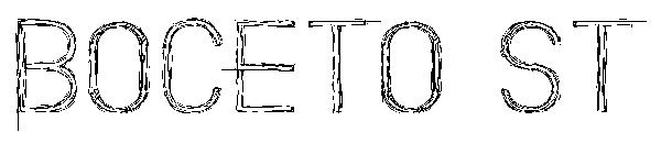 Boceto St字体