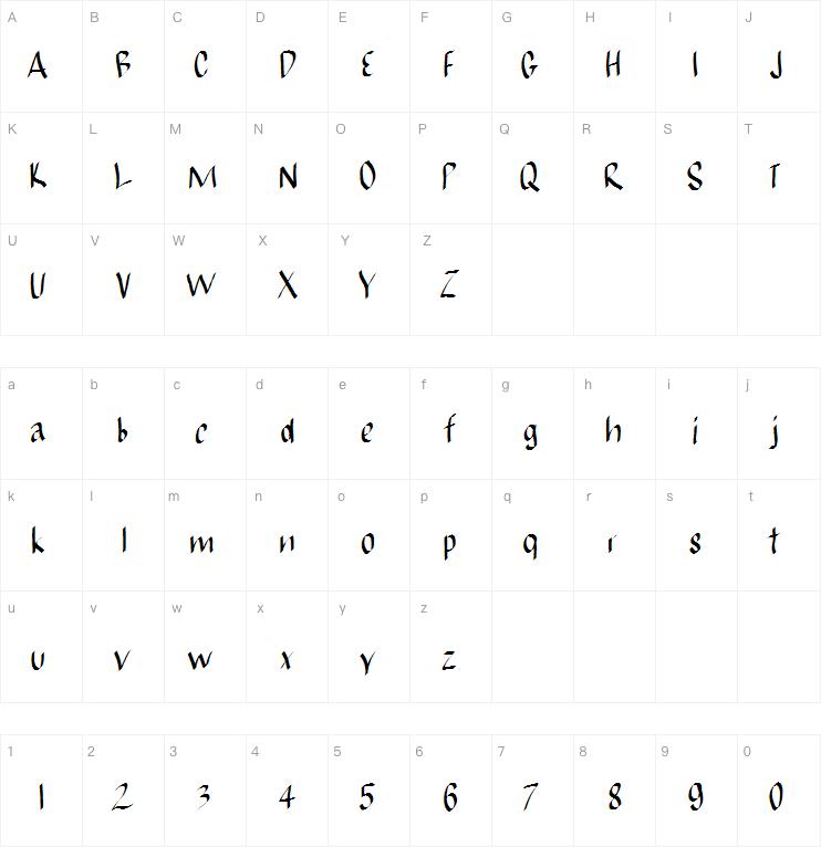 RatiodrinkFont字体
