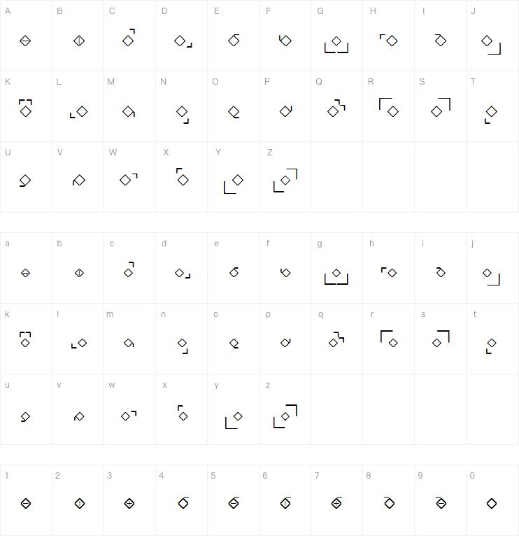 FriendshipCode字体