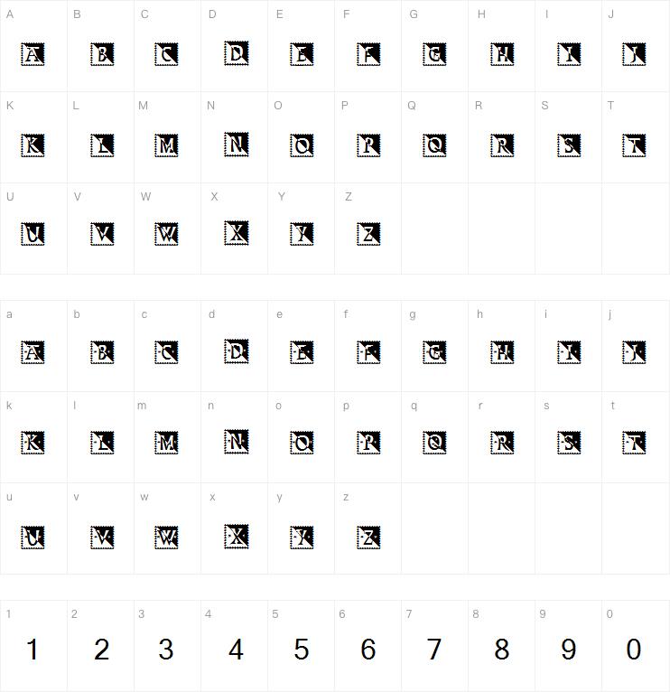 StonageStamp字体