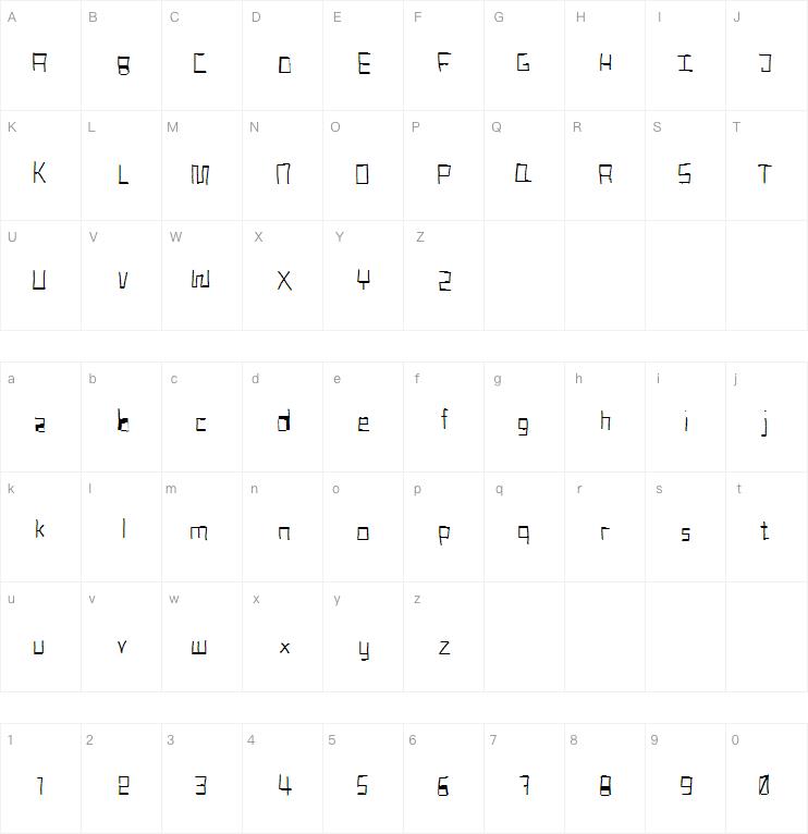 Robotic Handwritten字体