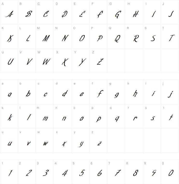 SF Foxboro Script字体