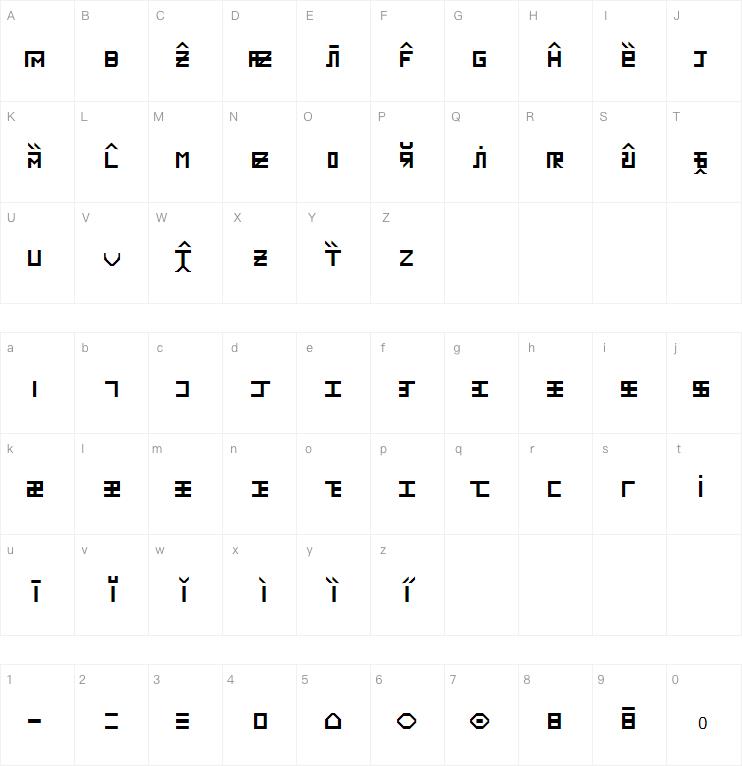 Amino Asid字体