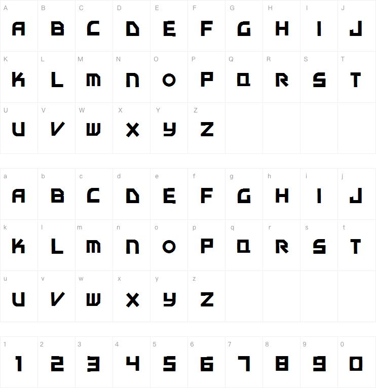E4 Craze字体