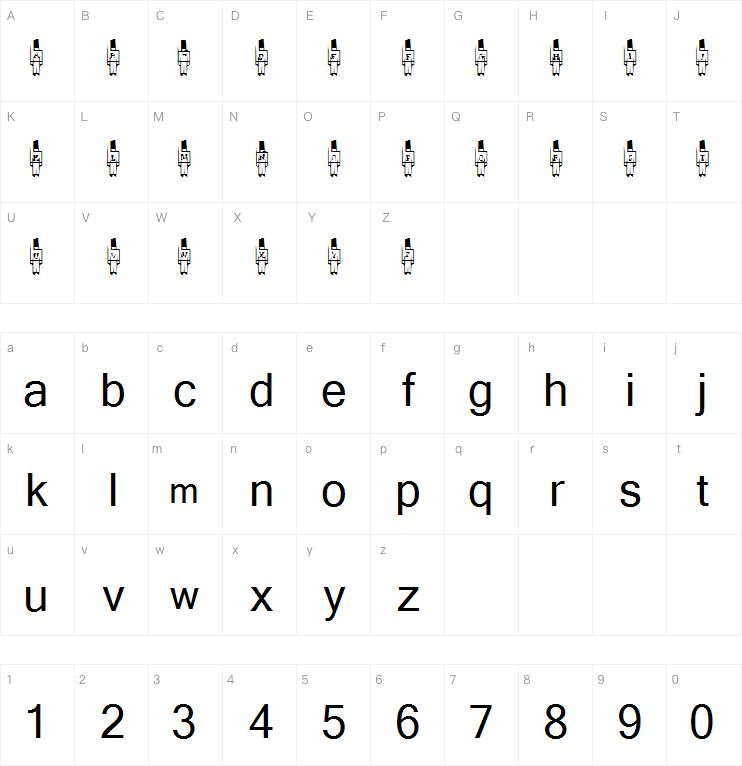 LMS Toy Soldier字体