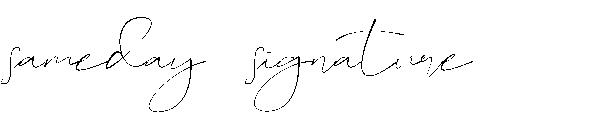 sameday signature