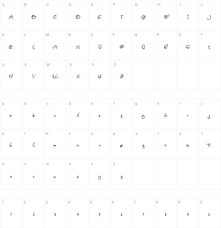 Heaster字体