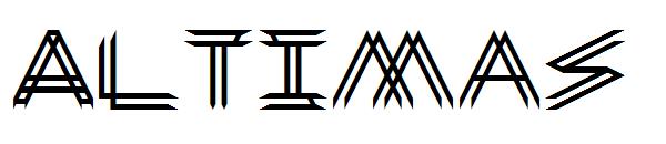 Altimas字体
