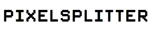 PixelSplitter字体