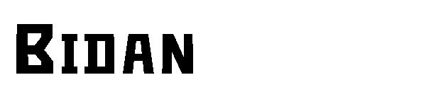 Bidan字体
