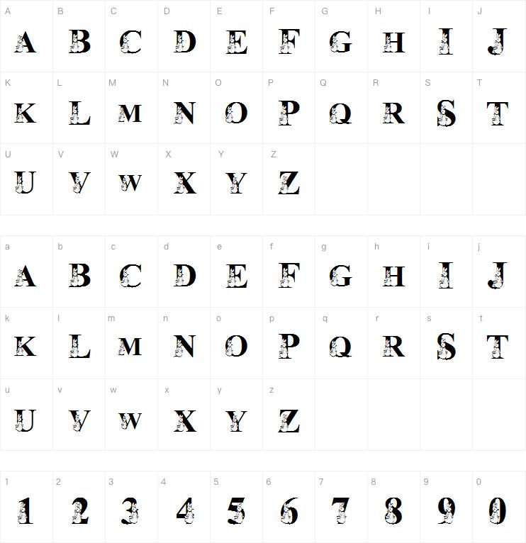LMS My Favorite Rabbit字体