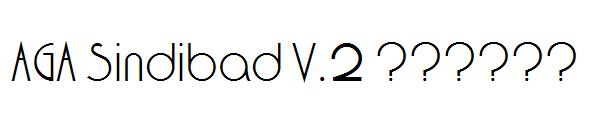 AGA Sindibad V.2 ??????字体