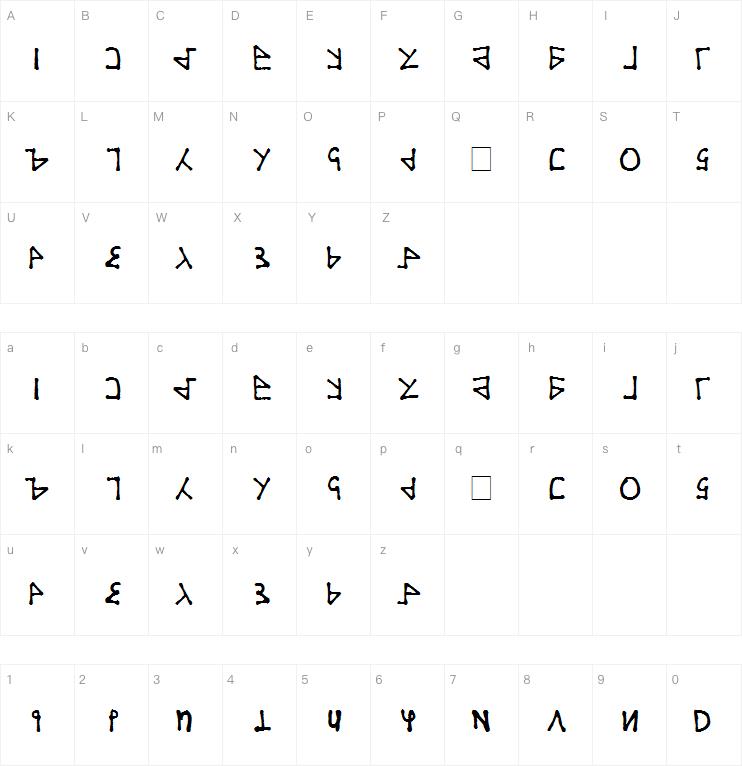 absat字体