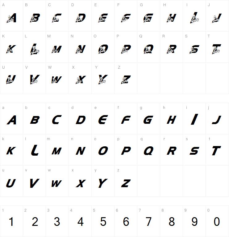 AL Baby New Year AH字体