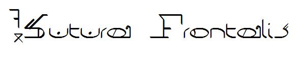 !Sutura Frontalis字体