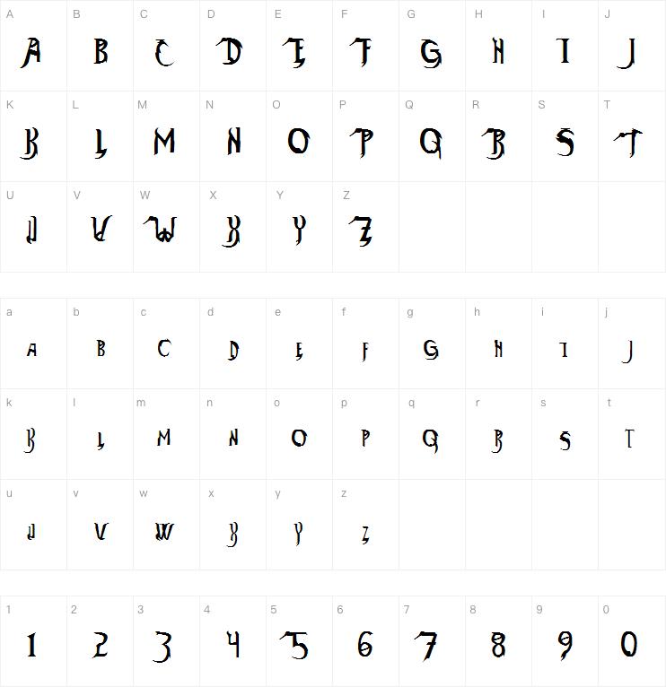 Thundara字体