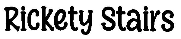 Rickety Stairs字体